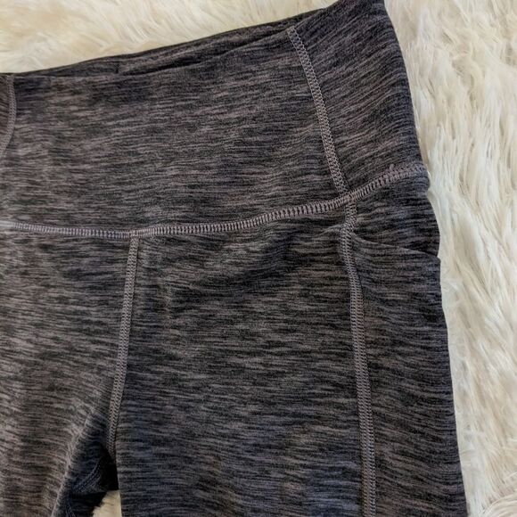 Victoria's Secret Full Length Workout Yoga Leggings, Purple Space Dye, Size 4 - Picture 9 of 9